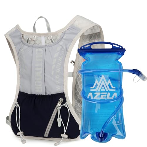 Waniki Laufweste Damen und Herren Running Vest Ultraleicht Trinkblase Backpack mit 1,5L Trinkblase Laufrucksack Fahrradrucksack Trinkrucksack Wanderrucksack für Laufen, Wandern, Marathon Waniki Laufweste Damen und Herren Running Vest Ultraleicht Trinkblase Backpack mit 1,5L Trinkblase Laufrucksack Fahrradrucksack Trinkrucksack Wanderrucksack für Laufen, Wandern, Marathon