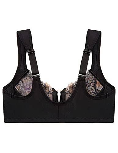 Image of Glamorise Full Figure Plus Size Wonderwire Front-Closure Bra Underwire #1245