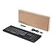 Perixx Periboard-313 Wired USB Backlit Keyboard with Touchpad, Full Size Layout, 3 Level LED Backlit Design, Black, US English Layout (11445)