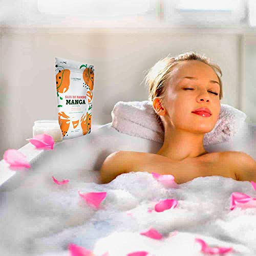 Sais Banho Relaxante Hidromassagem Perfumados Manga Limpa Revigora Esfolia Hidrata Pele Toque Avelud