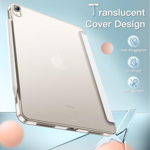 Image of JETech Case for iPad Air 11 inch M4 /M3 /M2 & Air 5 /4 10.9 inch, White