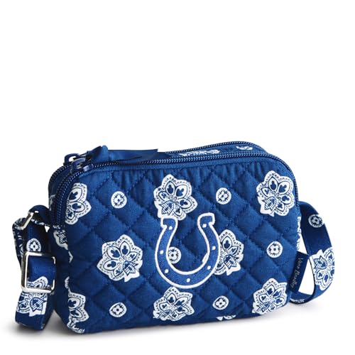 Image of Vera Bradley womens Cotton Small Stadium Crossbody Bag