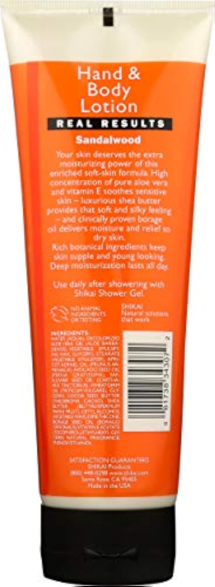 Sandalwood Lotion for Moisturizing Skin