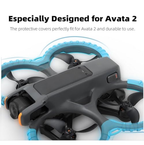 واقي مروحة واكصدام حماية لطائرة DJI افاتا 2 بدون طيار - اكسسوارات مضادة للتصادم ومصد للمروحة من سكيدو
