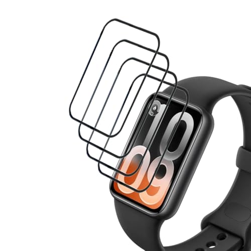 �y4���Z�b�g�zFor ???Xiaomi Smart Band 10 Pro �t�B���� YILLIONS �ی�t�B���� ???Xiaomi Smart Band 10 Pro 3D�����ޗ� �����דx�t���T�C�Y ?PMMA�����ޗ��t�B���� ���{���Ɏq�f�ސ� 