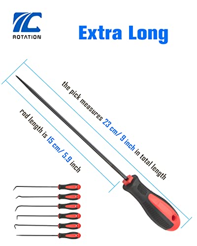 Image of ROTATION 6pc Extra Long Precision Hook and Pick Set