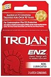 Trojan Non-Lubricated Premium Latex Condoms 3 ct