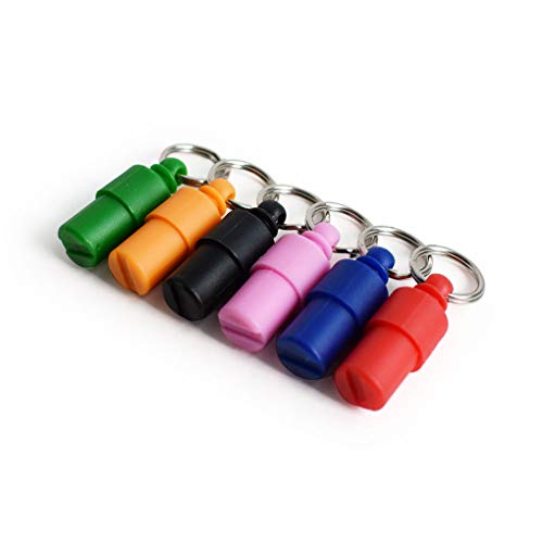 Haustier-ID-Tags für Katzen, kleine Hunde,Welpen,Kapselform, leise, geräuschlos, wasserdicht, für Hundeausweis, keine öffentlichen Informationen, Adress-Namensschild