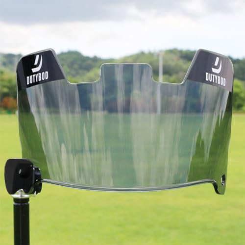 Football Visor Football Shield, Clear Football Visors for Helmet Scratch-Resistant, Fits Adult & Youth Football Helmets (Tinted)