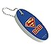 GRAPHICS & MORE Superman Super Dad Shield Logo Floating Keychain Oval Foam Fishing Boat Buoy Key Float