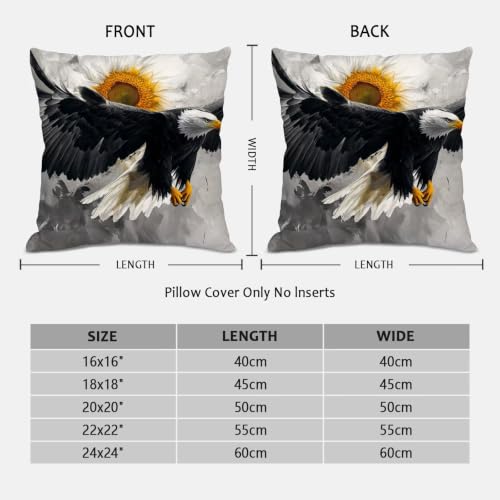 Housse de coussin imperméable 55x55 cm lot de 2 avec fermeture éclair invisible - 5