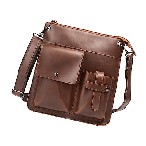Men's Laptop Messenger Bag Stylish Crossbody Bag for Men Utility Shoulder