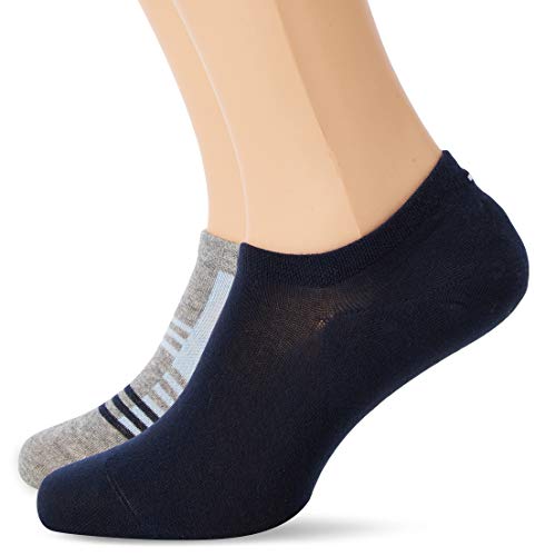 Tommy Hilfiger TH Men Stripe Footie 2P Calzini
