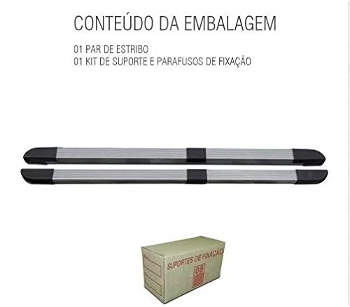 Estribo Quadrado Aluminio S10 E Blazer 2010 Modelo Original