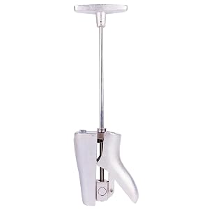 FootFitter Cast Aluminum Boot Instep and Vamp Stretcher for Western Cowboy Hiking Work and Riding Boots Heavy Duty