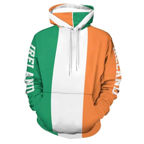 Sweat à capuche Irlande confortable contre le froid