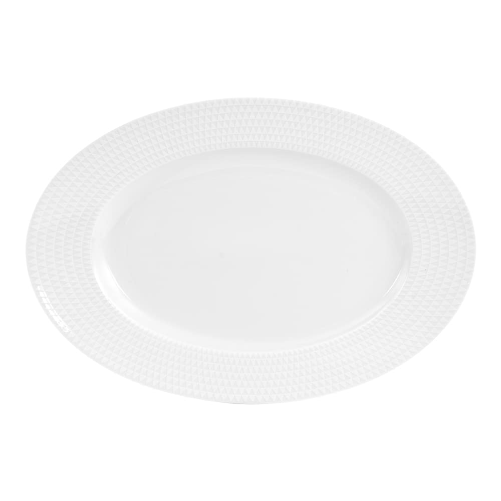 Table Passion - Plat ovale Nymphéa 35 cm