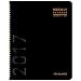 AT-A-GLANCE Weekly / Monthly Planner / Appointment Book 2017, 4-7/8 x 8", Contemporary, Black (70-100X-05)