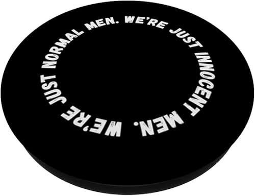 Miniatura 2 de Somos solo hombres normales. Hombres inocentes. Divertido hacker viral de TV PopSockets PopGrip estándar