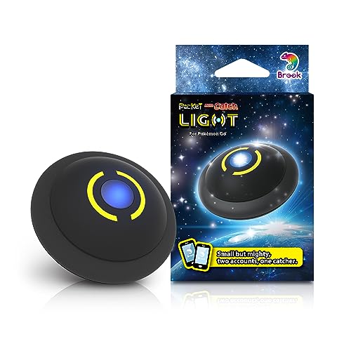 Brook Pocket Auto Catch Light, Dual Account Auto Catcher for Pocket Monster Smallest & Lightest Auto Catch Device