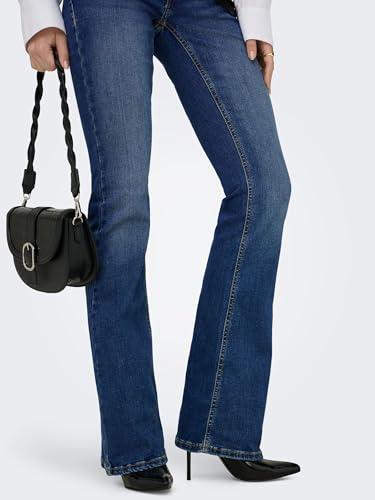 Image of ONLY Women's Regular Fit High Rise Jeans