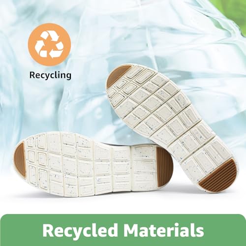 Kelway Mens Slip On Shoes, Arch Support Loafers Orthopedic Casual Boat Shoes/Recycled Outsole/Non-Slip/Breathable/Wide Toe Box3