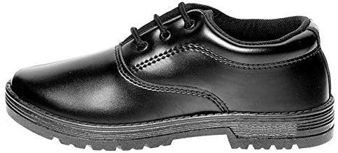 Image of Onbeat Boys Black School Shoes