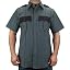 Short Sleeve/Dark Gray & Black