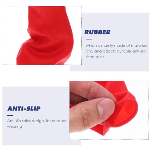 Image of UKCOCO Waterproof Dog Boots Non-Slip Outdoor Pet Shoes Paw Protectors for Cats and Dogs Size L