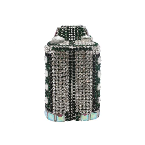 Image of UMREN Novelty Crystal Camera Shaped Clutch Purse for Women Sparkly Rhinestones Evening Clutch Bag Glitter Bridal Prom Handbag