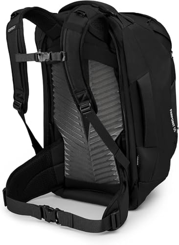 Osprey Farpoint 55L Men's Travel Backpack, Black - image 7