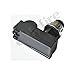 only fire 2 Male Outlet Universal Spark Generator AA Battery Push Button Igniter Replacement for Gas Grill Models by Grillmate, Broil King, Kmart, Master Chef and Others, Silver