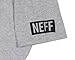 Neff Disney Men's Mickey Mouse Tropical Filled Character Design Graphic Print Adult T-Shirt (Small) Heather Grey