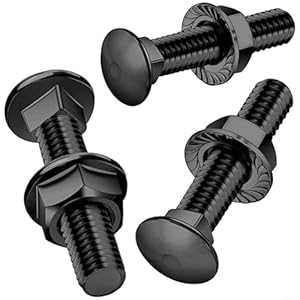 Urpizy Edelstahl Schlossschrauben M5, 25er Pack