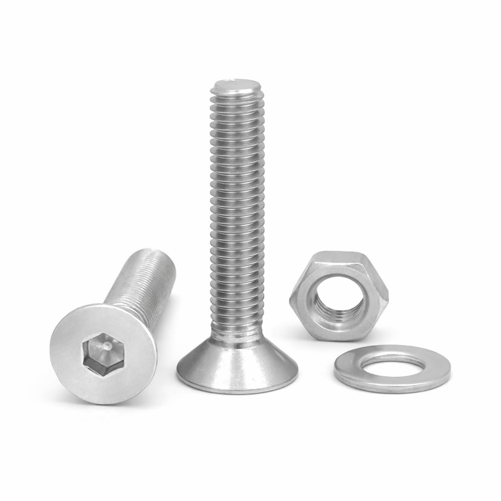 Senkkopfschrauben mit Innensechskant (M8 x 35 mm (100 pcs))