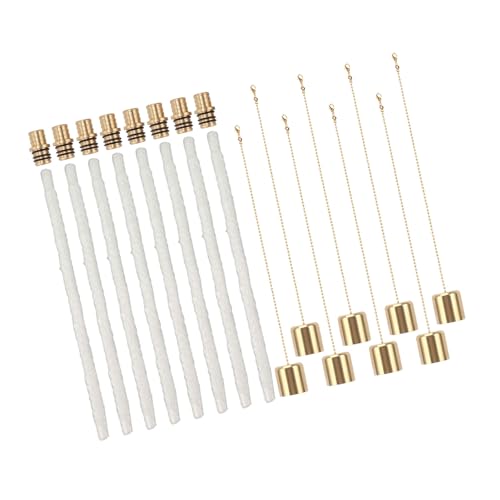 Kit bouteilles en verre pour torche d'extérieur facile à installer