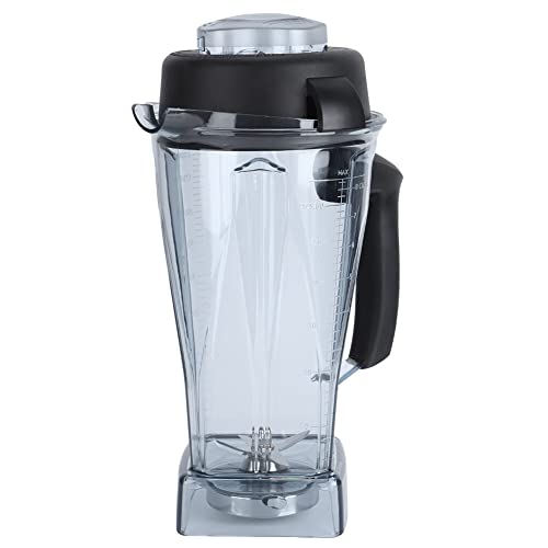 Petyoung Klare Mixer Behälterteile Obstmischer Cup Mixer Zubehör Cup Blade Deckel Fit für Vitamix