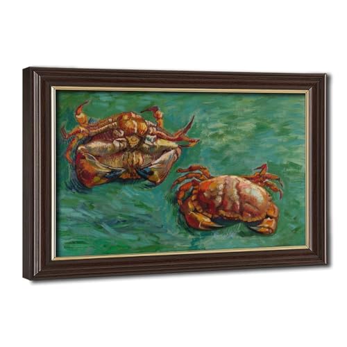 Impression sur toile Van Gogh deux crabes pour corriger vos murs vides