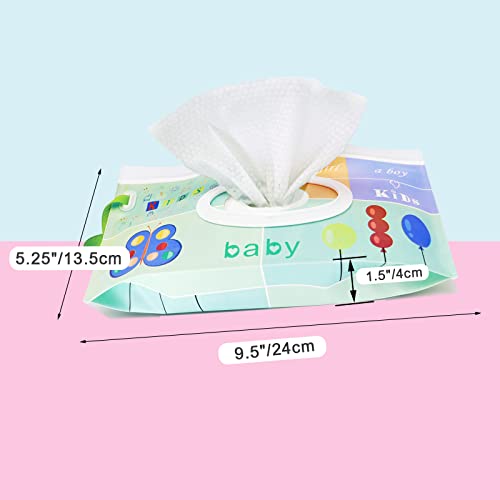 Dommare 4 Pack Baby Wipes Dispenser, Refillable Travel Wet Wipes Holder Portable Reusable Wipe Case Lightweight Waterproof With Sealed Zipper To Keep Wipes Clean And Moist… #TOP2