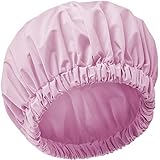 Shower Caps For Women Reusable Waterproof