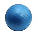 Winwinfly バランスボール厚い ヨガボール ピラティスボールアンチバースト 滑り止め フットポンプ付き 筋ヨガ 椅子 腰痛防止 関節保護,青
