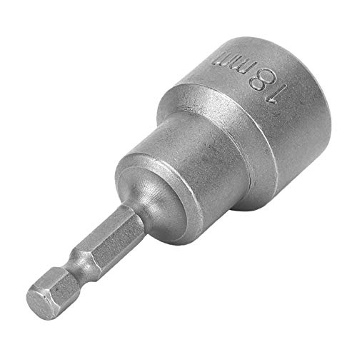 Chave de soquete hexagonal magnética de 5 peças, conjunto de chave de porca pronta para impacto métr