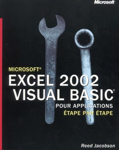 Amazon.fr - Microsoft Excel 2002 Visual Basic pour Applications - Etape ...
