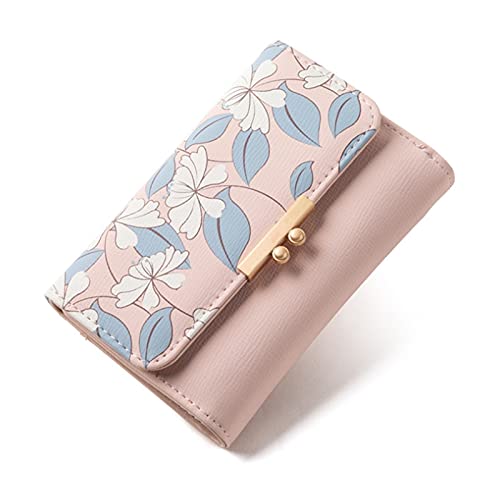 Small New Wallet Three fold Korean Wallets Cute Students Change (A)4