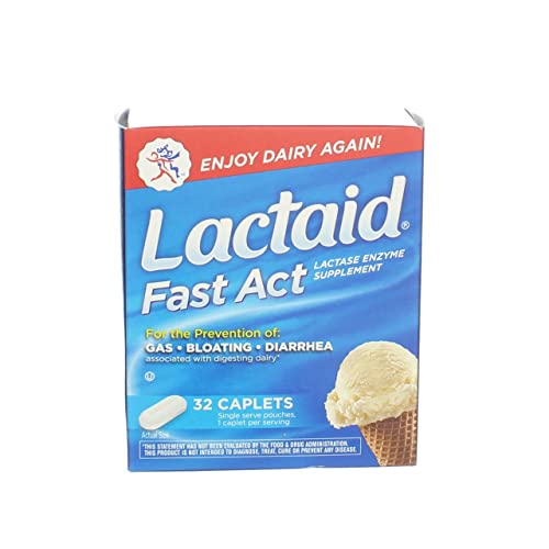 Lactaid Fast Act - 32 Caplets, Pack of 6 - Thumbnail 6