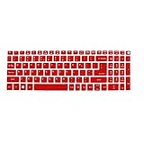  N/A pour Acer E5-573 Notebook Laptop Keyboard Protector Skin Film Cover Red