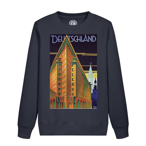 Sweatshirt Allemagne Vintage Enfant avec impression artistique haut de gamme