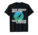 Mädchen Klettern Lust