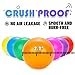 YUFUL 50 Count Ball Pit Balls for Kids, Plastic Balls for Ball Pit, 2.2” Crush Proof Play Balls BPA Free Non-Toxic, 7 Kinds of Bright Color Ocean Balls Include a Net Bag (Rainbow)