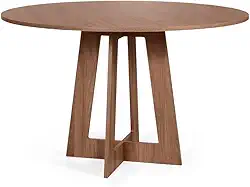 Mesa de Jantar Redonda 4 Lugares 90cm Montreal Noronha - Straub Web